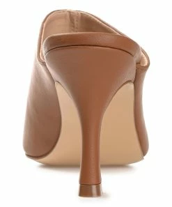 Journee Collection | Brown Shiyza Mule - Women -High heel Store zu109414564 alt 2 tm1666366796