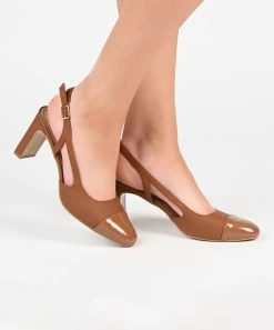 Journee Collection | Black Reignn Pump - Women -High heel Store zu109414638 alt 2 tm1666366796