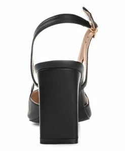 Journee Collection | Black Reignn Pump - Women -High heel Store zu109414638 alt 3 tm1666366796