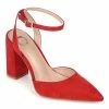 Journee Collection | Red Tyyra Sandal - Women -High heel Store zu109423005 main tm1666366796