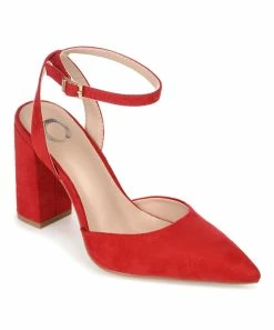 Journee Collection | Red Tyyra Sandal - Women