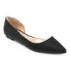 Journee Collection | Black Mikki D'Orsay Flat - Women -High heel Store zu109423010 main tm1666366796