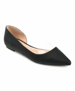 Journee Collection | Black Mikki D'Orsay Flat - Women