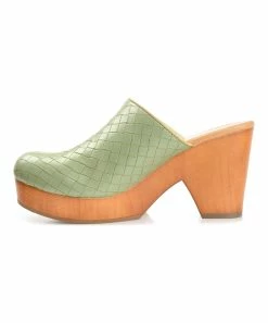 Journee Collection | Olive Kelsy Woven Clog - Women -High heel Store zu109423023 alt 4 tm1666366796