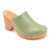 Journee Collection | Olive Kelsy Woven Clog - Women -High heel Store zu109423023 main tm1666366796