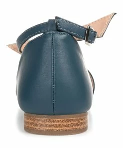 Journee Collection | Blue Vielo D'Orsay Flat - Women -High heel Store zu109423034 alt 2 tm1666366796