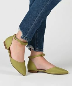 Journee Collection | Blue Vielo D'Orsay Flat - Women -High heel Store zu109423034 alt 3 tm1666366796