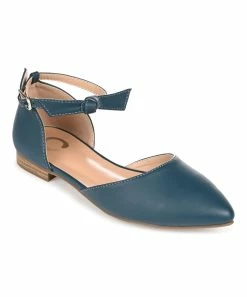 Journee Collection | Blue Vielo D'Orsay Flat - Women