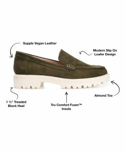 Journee Collection | Olive Erika Loafer - Women -High heel Store zu109423038 alt 4 tm1666367192