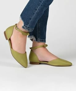 Journee Collection | Tan Vielo D'Orsay Flat - Women -High heel Store zu109423067 alt 2 tm1666367192