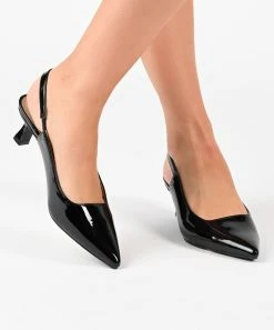 Journee Collection | Silvertone Paulina Pump - Women -High heel Store zu109423075 alt 4 tm1666367192