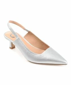 Journee Collection | Silvertone Paulina Pump - Women