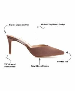 Journee Collection | Brown Ollie Pump - Women -High heel Store zu109423125 alt 3 tm1666367192