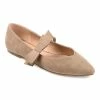 Journee Collection | Taupe Aizlynn Mary Jane Ballet Flat - Women -High heel Store zu109423136 main tm1666367192