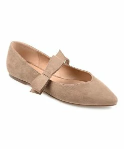 Journee Collection | Taupe Aizlynn Mary Jane Ballet Flat - Women