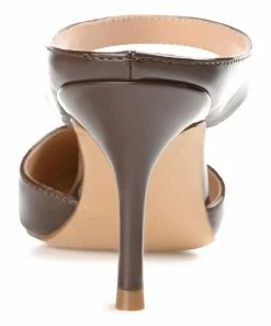 Journee Collection | Brown Patent Maevali Pump - Women -High heel Store zu109423146 alt 1 tm1666367192