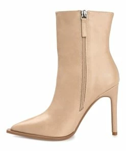 Journee Collection | Tan Limma Bootie - Women -High heel Store zu109423160 alt 2 tm1666367192