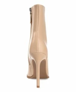 Journee Collection | Tan Limma Bootie - Women -High heel Store zu109423160 alt 3 tm1666367192