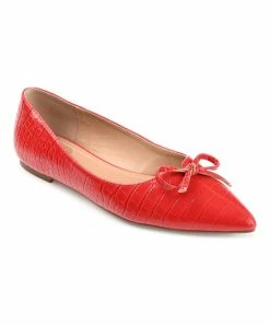 Journee Collection | Red Devalyn Flat - Women