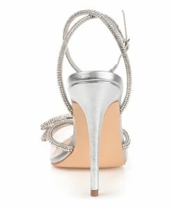 Journee Collection | Clear Gracia Rhinestone Bow Pump - Women -High heel Store zu109423191 alt 4 tm1666367582