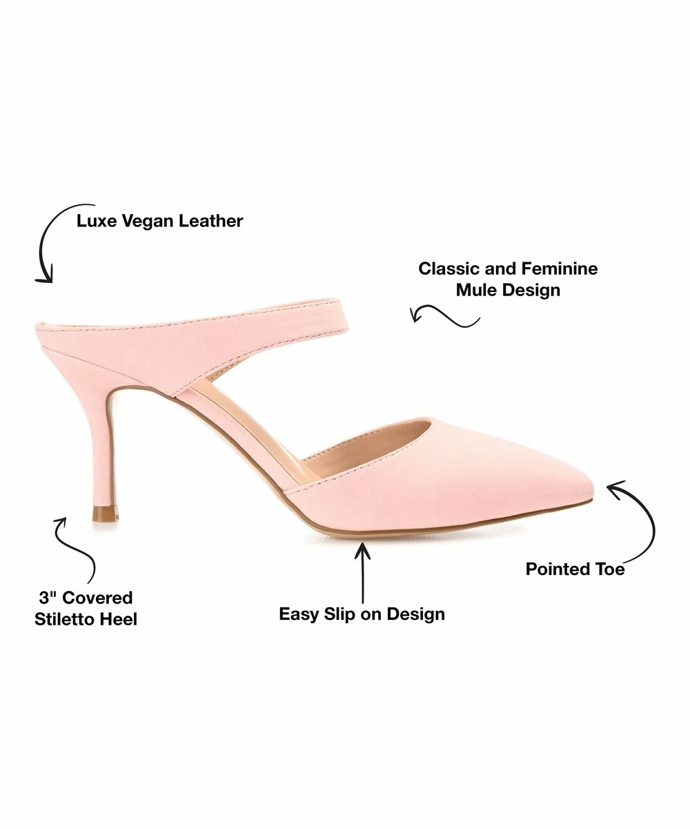 Journee Collection | Pink Maevali Pump - Women 4 Journee Collection | Pink Maevali Pump - Women - Image 2