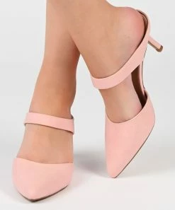 Journee Collection | Pink Maevali Pump - Women 10 Journee Collection | Pink Maevali Pump - Women -High heel Store zu109423219 alt 3 tm1666367611