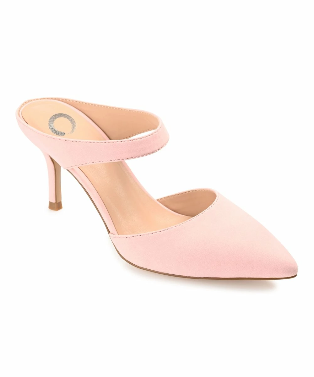 Journee Collection | Pink Maevali Pump - Women 3 Journee Collection | Pink Maevali Pump - Women