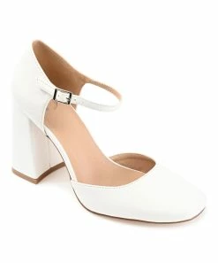 Journee Collection | White Hesster D'Orsay Pump - Women