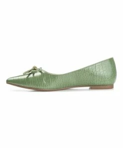 Journee Collection | Green Devalyn Flat - Women -High heel Store zu109423359 alt 4 tm1666367611