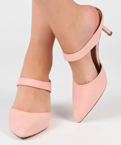 Journee Collection | Tan Patent Maevali Pump - Women -High heel Store zu109423541 alt 2 tm1666367856