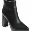 Journee Collection | Black Marnnie Bootie - Women -High heel Store zu109719844 main tm1666367856