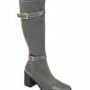 Journee Collection | Gray Wide-Width Wide-Calf Gaibree Boot - Women -High heel Store zu109752045 main tm1670273073