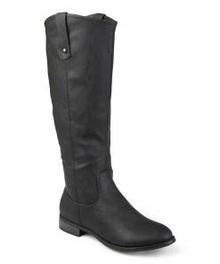 Journee Collection | Black Wide-Calf Taven Knee-High Boot - Women
