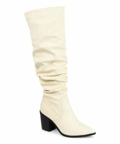 Journee Collection | Bone Wide-Calf Pia Boot - Women