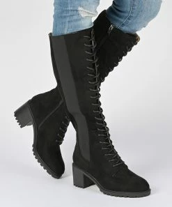 Journee Collection | Taupe Tru Comfort Foam Wide-Calf Jenicca Knee-High Boot - Women 9 Journee Collection | Taupe Tru Comfort Foam Wide-Calf Jenicca Knee-High Boot - Women -High heel Store zu109752411 alt 2 tm1670273073