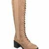 Journee Collection | Taupe Tru Comfort Foam Wide-Calf Jenicca Knee-High Boot - Women -High heel Store zu109752411 main tm1670273073