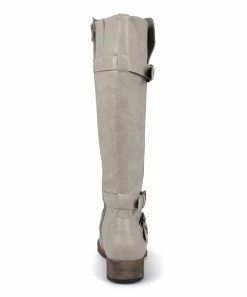 Journee Collection | Taupe Wide-Calf Bite Knee-High Boot - Women -High heel Store zu109755686 alt 2 tm1666797362