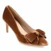Journee Collection | Brown Crystol Bow-Accent Pump - Women -High heel Store zu111132227 main tm1669847892