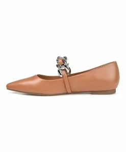 Journee Collection | Brown Metinaa Ballet Flat - Women -High heel Store zu111132255 alt 4 tm1669922456