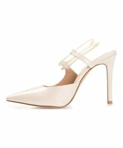 Journee Collection | Bone Gracelle Stiletto Sandal - Women -High heel Store zu111132259 alt 2 tm1673623501
