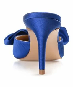 Journee Collection | Blue Tiarra Bow-Accent Pump - Women -High heel Store zu111132500 alt 3 tm1669847892