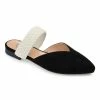 Journee Collection | Black Roxeene Mule - Women -High heel Store zu111140646 main tm1669922456