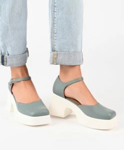 Journee Collection | Taupe Square-Toe Platform Lizza Pump - Women -High heel Store zu111140739 alt 3 tm1673469256