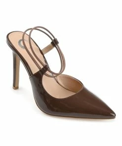 Journee Collection | Brown Pointed-Toe Gracelle Pump - Women