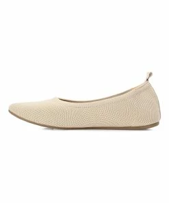 Journee Collection | Taupe Jersie Knit Flat - Women -High heel Store zu111140768 alt 4 tm1669847892