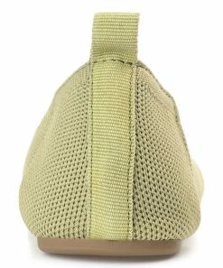 Journee Collection | Olive Jersie Knit Flat - Women -High heel Store zu111140775 alt 4 tm1669847892