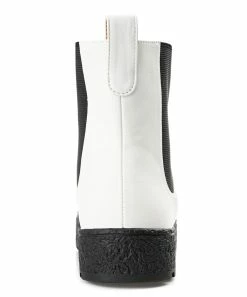 Journee Collection | White Jenie Chelsea Boot - Women -High heel Store zu111140799 alt 2 tm1669847892