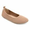 Journee Collection | Tan Jersie Knit Flat - Women -High heel Store zu111140808 main tm1669848033