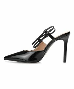 Journee Collection | Black Pointed-Toe Gracelle Pump - Women -High heel Store zu111140852 alt 3 tm1673469256