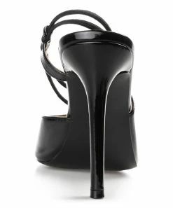 Journee Collection | Black Pointed-Toe Gracelle Pump - Women -High heel Store zu111140852 alt 4 tm1673469256